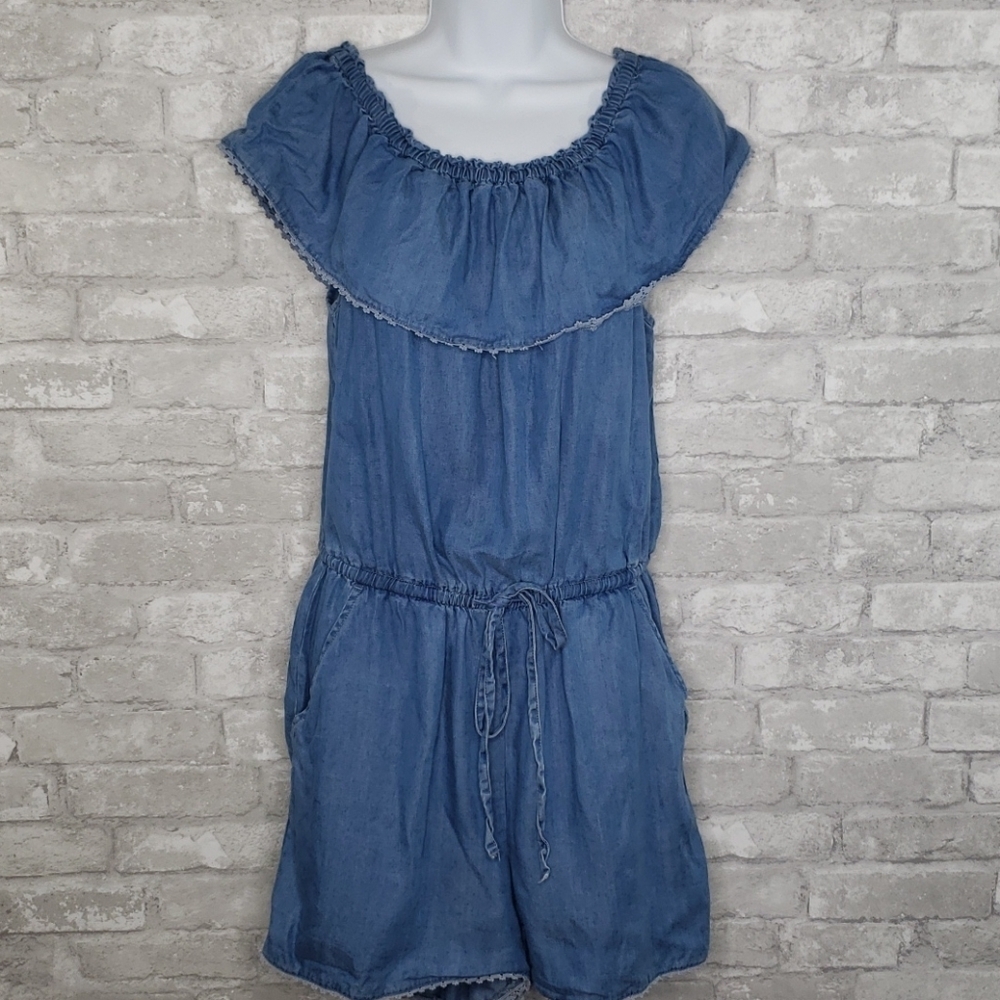 BeachLunchLounge Jean Jumpsuit‎